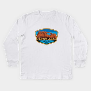 Canyonlands National Park Utah Kids Long Sleeve T-Shirt